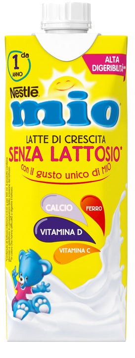 Mio latte crescita senza lattosio 500 ml