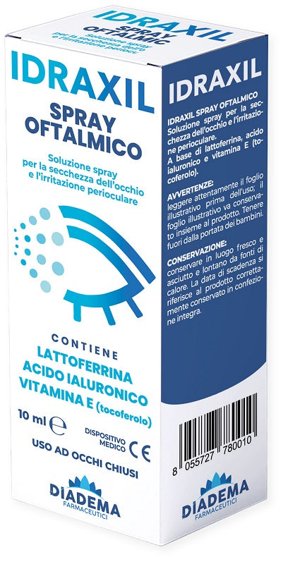 Spray oftalmico idraxil 10 ml