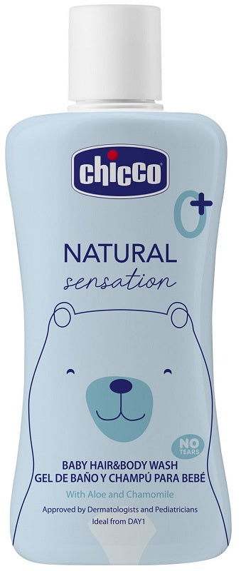 Chicco champú baño sensación natural 200 ml