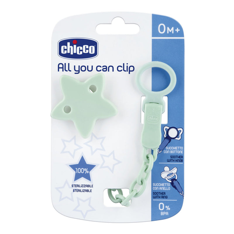 Chicco clip universale verde