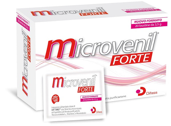 Microvenil forte 20 bustine da 3,5 g