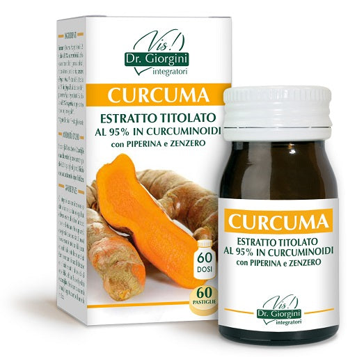 Extracto de cúrcuma titulado 95% curcuminoides 60 comprimidos