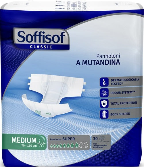 Soffisof classic super m panty diaper 30 pieces