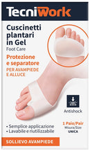 Protezione avampiede/alluce gel