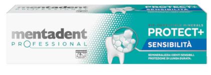 Mentadent professional dentifricio protect + sensibilita' 75 ml