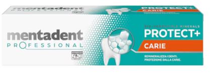 Mentadent professional dentifricio protect + carie 75 ml