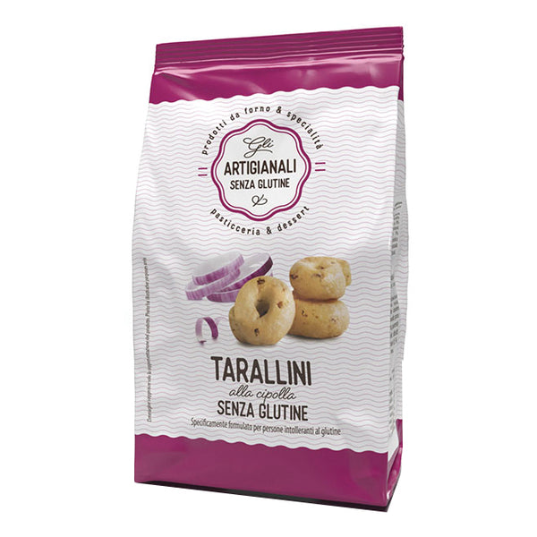 Gli artigianali senza glutine tarallini cipolla 100 g