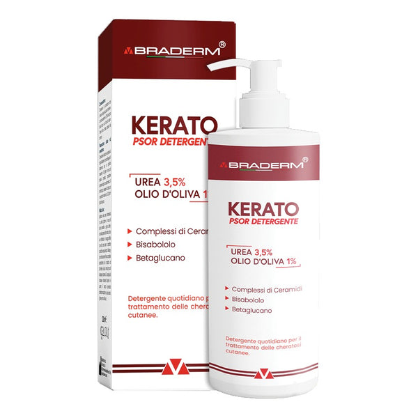 Kerato psor detergente 400 ml braderm