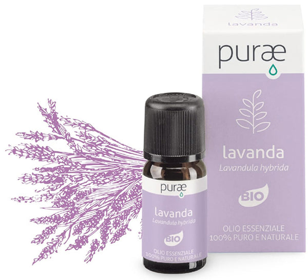 Purae lavanda ibrida bio olio essenziale 10 ml