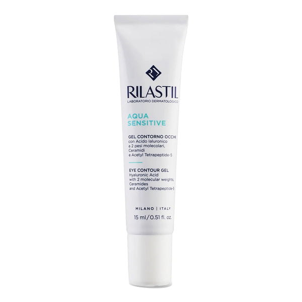 Rilastil aqua sensitive gel contorno occhi 15 ml