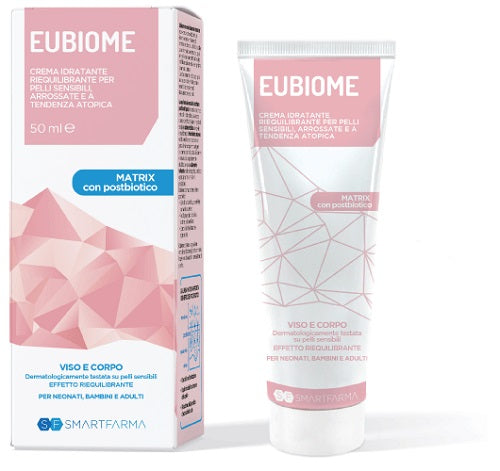 Eubiome rebalancing moisturizing cream for sensitive, red, atopic skin 150 ml