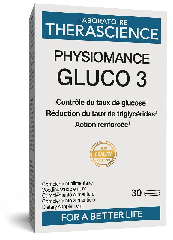 Physiomance gluco 3 30 tablets