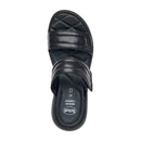 SCHOLL - Bali 2strap sandalo in pelle nero 40