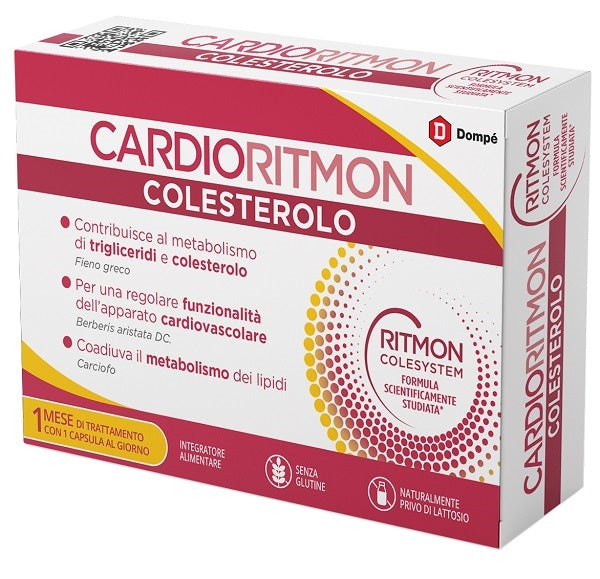 Cardioritmon colesterol 30 cápsulas