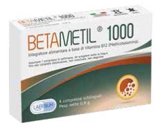 Betametil 1000 4 comprimidos sublinguales