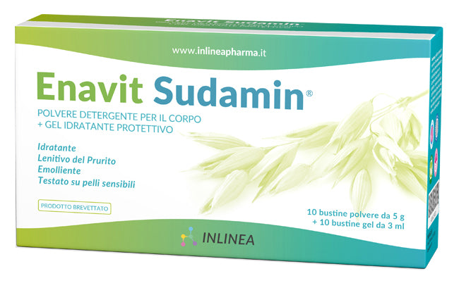 Enavit sudamin 10 sachets of 5 g powder + 10 sachets of 3 ml gel