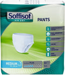 Pannolone per incontinenza soffisof air dry pants extra large 8 pezzi
