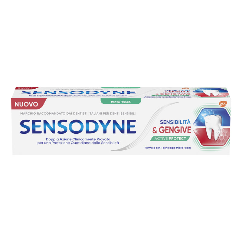 Sensodyne sens&amp;gum act/prot 75 ml