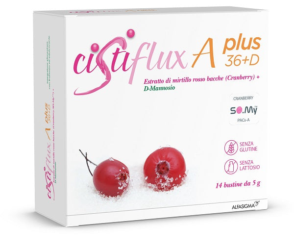 Cistiflux a plus 36+d 14 sobres