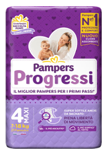 Pampers Progress Maxi 21 pieces