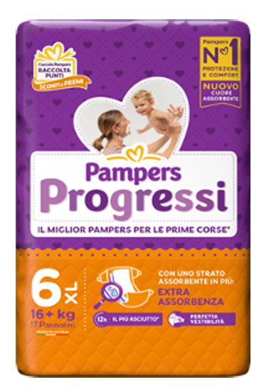 Pampers Progressi XL 17 pieces