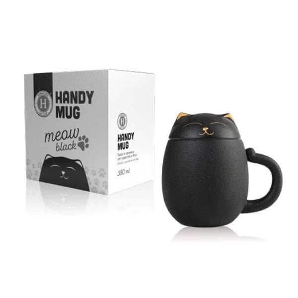 Himalaya tazza con filtro e coperchio Meow black 380ml