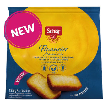 Schar snack financiero 5 piezas de 25 g