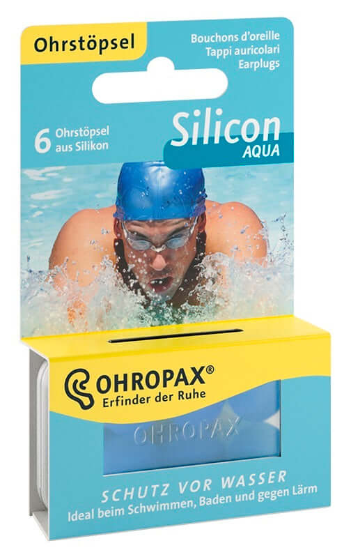 Ohropax silicon aqua tappi preauricolari