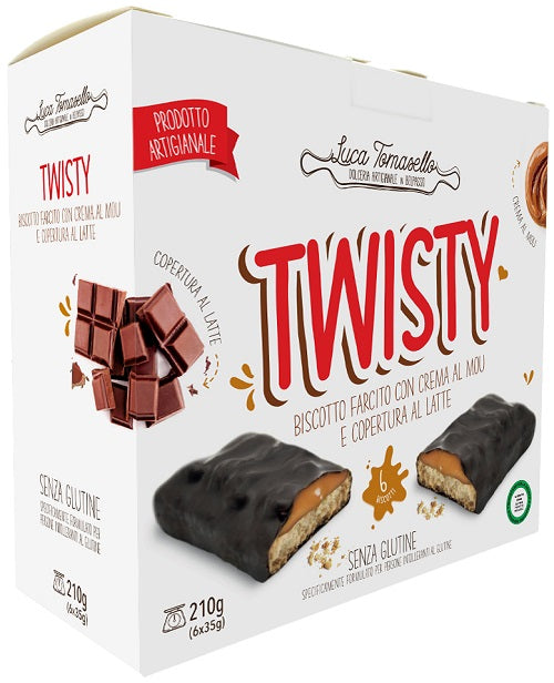 Twisty biscotto con crema mou rb senza glutine 210 g