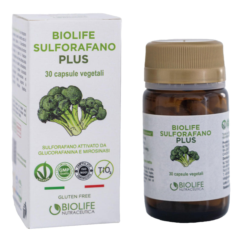 Biolife sulforafano plus 30 cápsulas rp