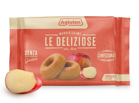 Delicious Gluten Apples 4 Pieces 220g