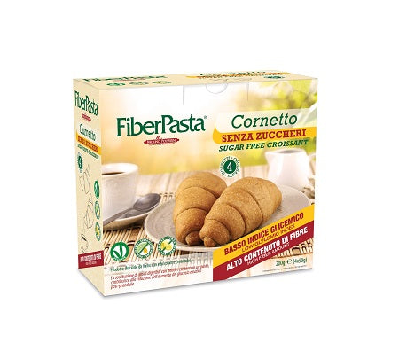 Fiberpasta cornetto senza zuccheri 100% vegetale 200 g