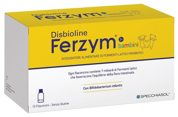 Disbioline ferzym niños 10 viales de 8 ml