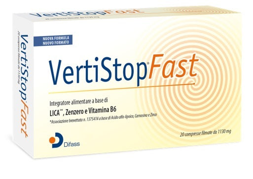 Vertistop fast 20 tablets