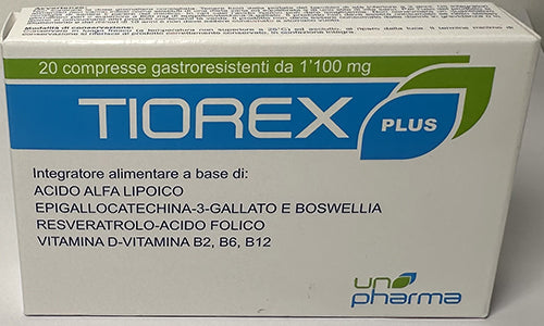 Tiorex plus 20 compresse