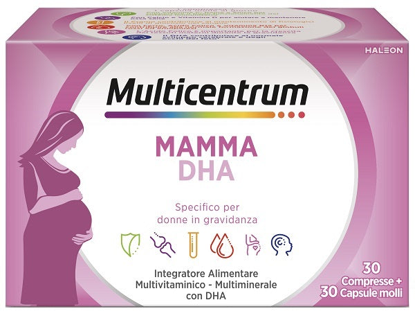 Multicentrum mum dha 30 comprimidos + 30 cápsulas