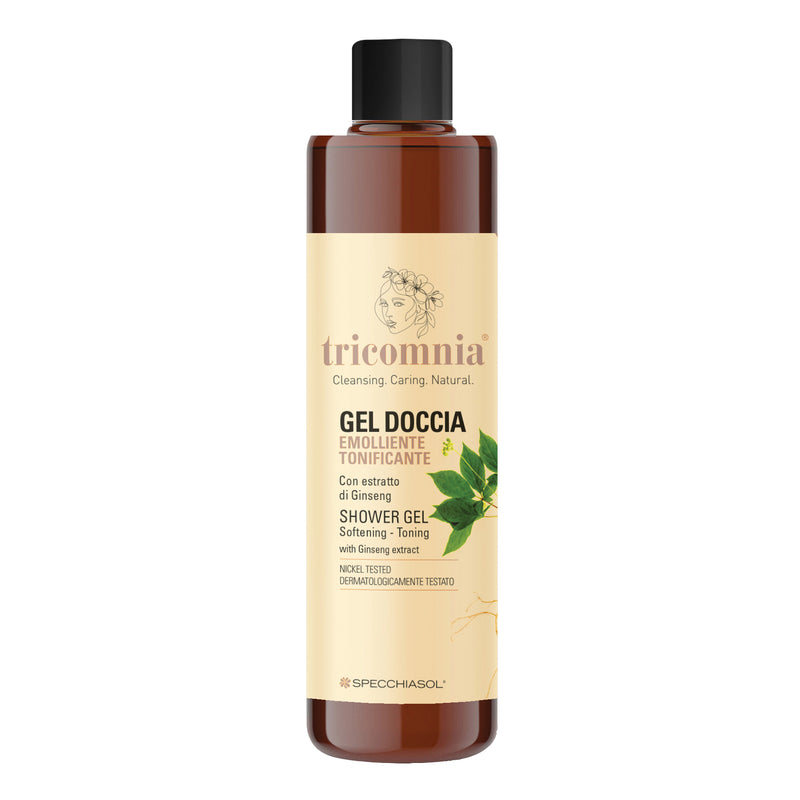 Tricomnia emollient toning shower gel 380 ml