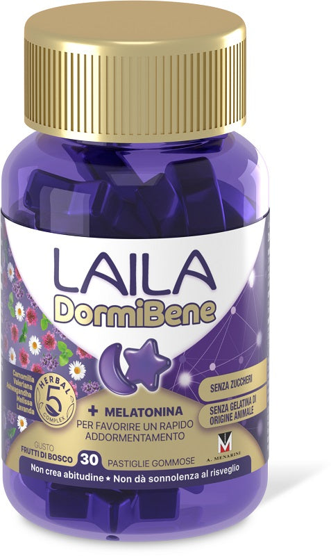 Laila duerme bien 30 gomitas