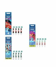 Oralb power recarga eb10 cars/mickey/princess 4 piezas