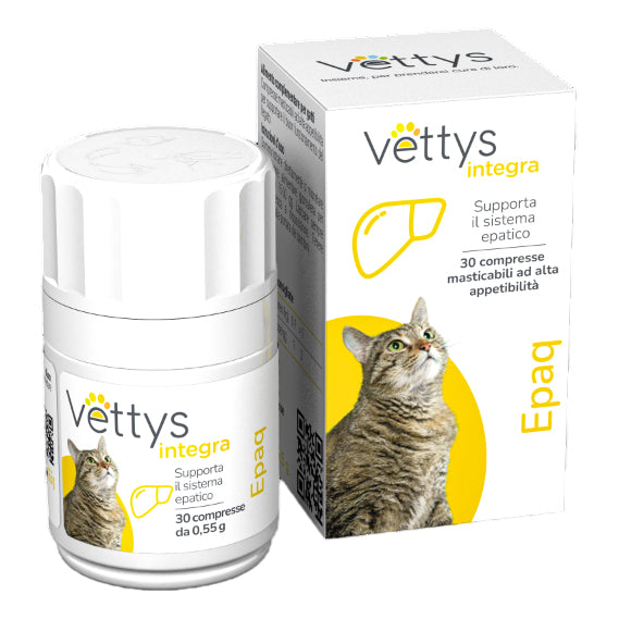 Vettys integra epaq gatto 30 compresse masticabili