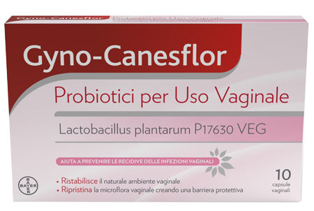 Gyno-canesflor 10 cápsulas vaginales