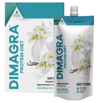 Dimagra protein diet vainilla 7 piezas de 220 g