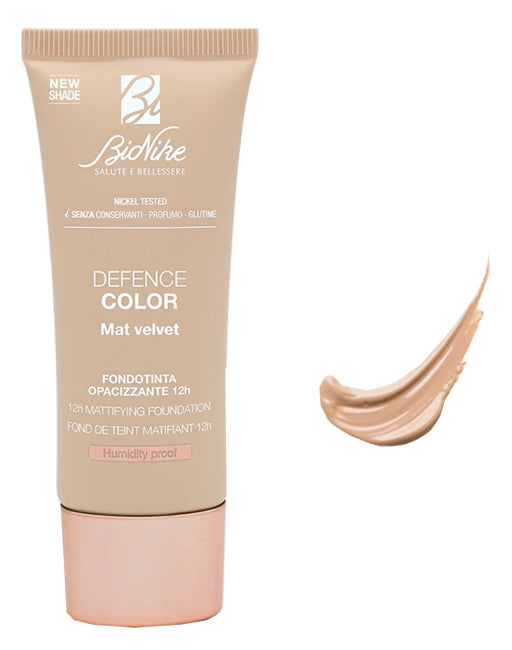 Defence color mat velvet fondotinta n402 creme nue