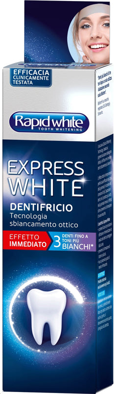 Rapid white dentifricio express white 75ml