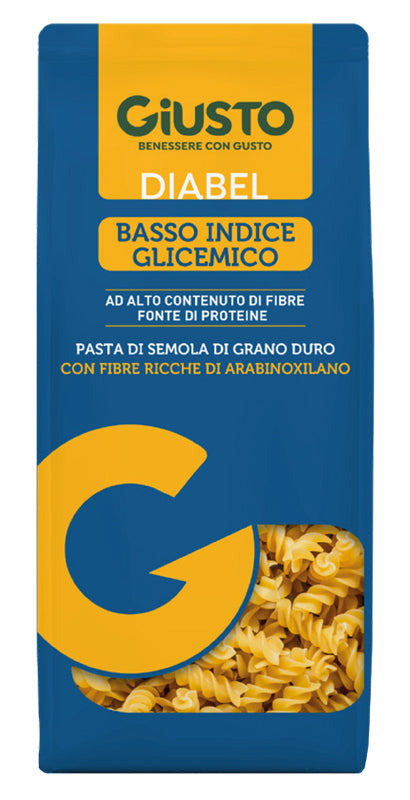 Giusto diabel pasta fusilli de bajo índice glucémico 400 g