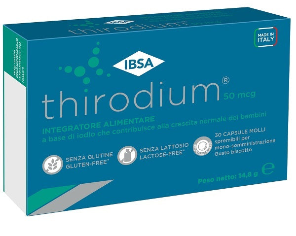 Thirodium 50mcg 30 capsule molli nuova formulazione