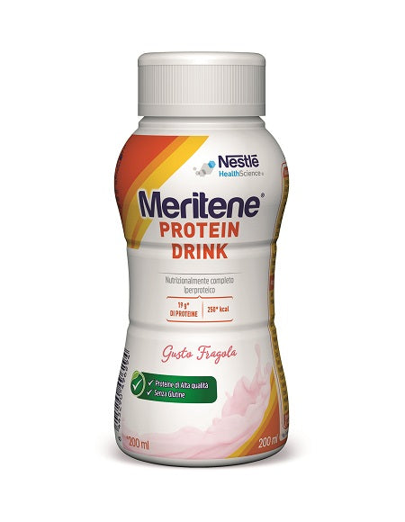 Meritene protein drink fragola 200 ml