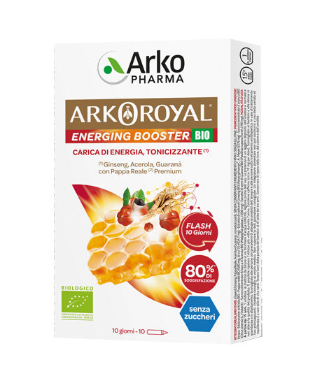 Arkoroyal potenciador energizante bio 10 viales de 15 ml