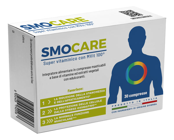 Smocare super vitamin with mvit 100 30 tablets