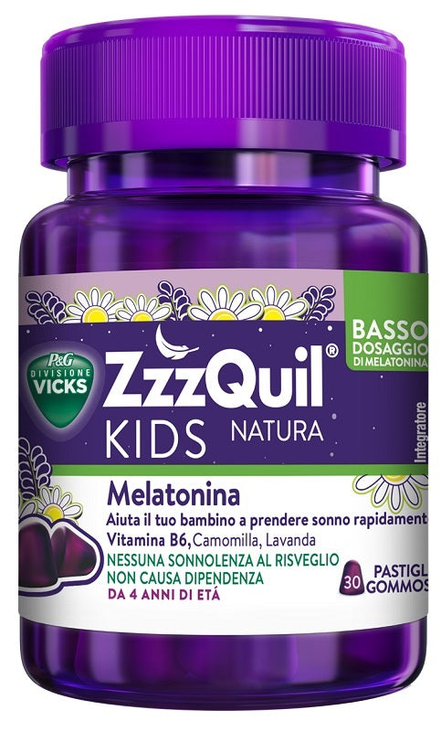 Vicks zzzquil kids naturaleza 30 comprimidos de gominola